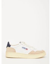 Autry - Medalist Panelled Low Top Sneakers - Lyst