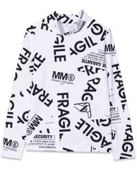 MM6 by Maison Margiela - T-Shirts - Lyst
