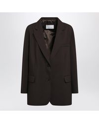 Frankie Shop - Bea Dark Singlebreasted Jacket - Lyst