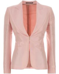Gucci - Silk Faille Jacket - Lyst