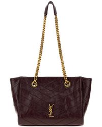 Saint Laurent - Leather Mini Niki Shoulder Handbag - Lyst