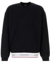 DSquared² - 2 Elastic Relax Fit Crewneck - Lyst