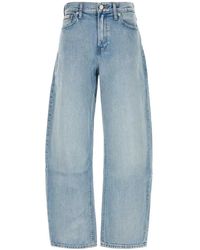 Calvin Klein - Relaxed Barrel Jean Sage Stone - Lyst