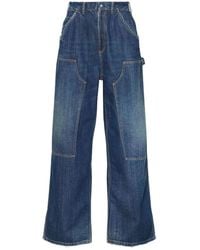 Maison Margiela - Wide-Leg Denim Jeans - Lyst