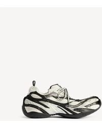 Balenciaga - Two-Tone Fabric Soleless Sneakers - Lyst