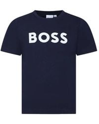 BOSS - T-Shirt Logo - Lyst