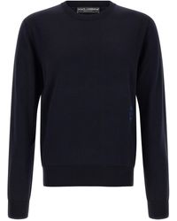 Dolce & Gabbana - Heraldic Coat Of Arms Sweater - Lyst
