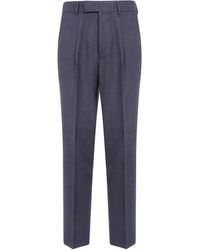 ZEGNA - "Z Luxury Tailoring" Regular Trousers - Lyst