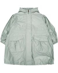 Moncler - Jr Afet Long Parka - Lyst