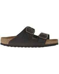 Birkenstock - Arizona Wb Vintage – Natural Leather Sandal - Lyst