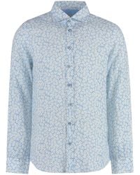 BASTONCINO - Printed Cotton Shirt - Lyst