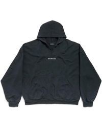 Balenciaga - Back Polo Hoodie - Lyst
