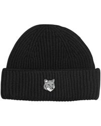 Maison Kitsuné - Fox Head Beanie - Lyst