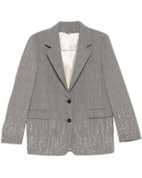 Golden Goose - Wool Single-Breasted Jacket - Lyst