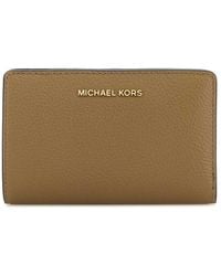MICHAEL Michael Kors - Cappuccino Leather Wallet - Lyst