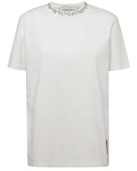 Golden Goose - Crystal-Detail T-Shirt - Lyst