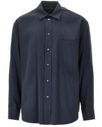 Emporio Armani - Silk-Hand Viscose Shirt - Lyst