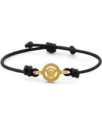 Versace - Medusa &Apos;95 Leather Bracelet - Lyst