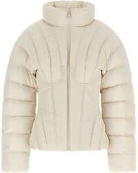 Elisabetta Franchi - Exhausted Quilted Down Jacket - Lyst