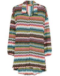 Missoni - Multicolour Viscose Top - Lyst