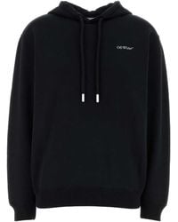 Off-White c/o Virgil Abloh - Logo Hood Sweatshirt - Lyst