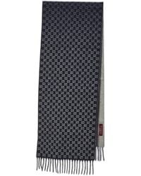 Gucci - Gg Wool Cashmere Scarf - Lyst