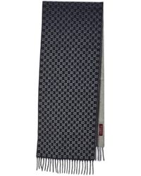 Gucci - Gg Wool Cashmere Scarf - Lyst