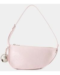 Burberry - Mini Wallet On Chain With Shield Design - Lyst