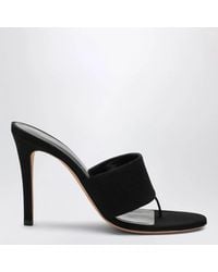 Jude - Nubuck Leather Thong Sandals - Lyst
