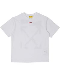Off-White c/o Virgil Abloh - Arrow Spray Mini Tee For Kids - Lyst