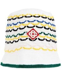 CASABLANCA - 'Tuck Stitch' Hat - Lyst