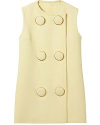 Gucci - Buttoned Maxi Vest - Lyst