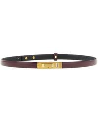 Alberta Ferretti - Striped Buckle Belt - Lyst