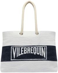 Vilebrequin - Canvas Tote Bag With Rope Handles - Lyst