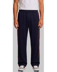 Gucci - Silk Cotton Track Pants With Web - Lyst