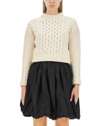 Patou - Woven Sweater - Lyst
