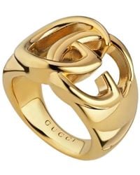 Gucci - Floral Motif Statement Ring - Lyst