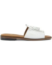Sebago - Will Leather Leather Slides - Lyst