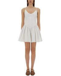 STAUD - Dena Mini Dress - Lyst