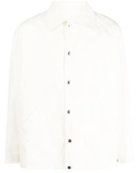 Jil Sander - Logo Cotton Jacket - Lyst