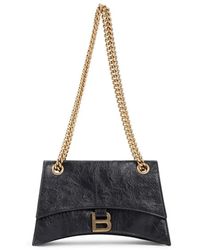 Balenciaga - Leather Small Crush Shoulder Bag - Lyst