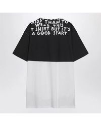 MM6 by Maison Margiela - Cotton Aids T-Shirt - Lyst