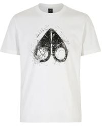 Moose Knuckles - Cotton T-Shirt With Printed Logo - Lyst