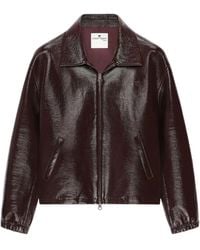 Courreges - Courregès Cotton Polyurethane Elastane Jacket - Lyst