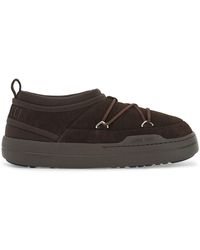 Moon Boot - Suede Iconic Slip On - Lyst