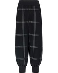 Pleats Please Issey Miyake - Polyester Casual Pants - Lyst