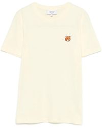Maison Kitsuné - Maison Kitsuné Fox Head Cotton T-Shirt - Lyst