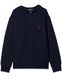 Polo Ralph Lauren - Seasonal Fleece-Ls Cn-Tops-Knit - Lyst