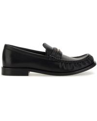 Burberry - Solid Cadet Loafers - Lyst