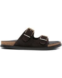 The Row - Buckle-Fastening Sandals - Lyst